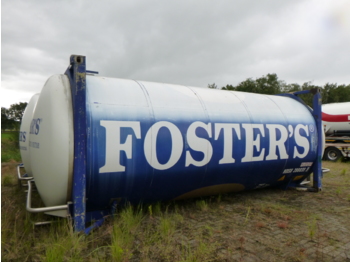 Conteneur citerne pour transport de boissons Dennison Beer tank container 20 ft / 28.7 m3: photos 1