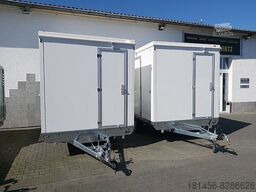Conteneur comme habitat, Remorque neuf Mobiles Büro isoliert mit Toilette: photos 10