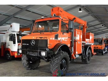 Unimog U2150L 4x4 Ruthmann Arbeitsbühne 17 m seitl. 12m - Camion avec nacelle