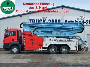 MAN TGS 26.400 6x4 Cifa K39 m Deutsches Fahrzeug - Camion pompe