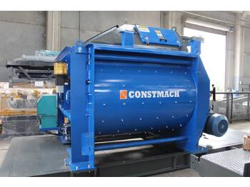 Constmach Double Shaft Concrete Mixer ( Twin Shaft Mixer ) - Centrale à béton