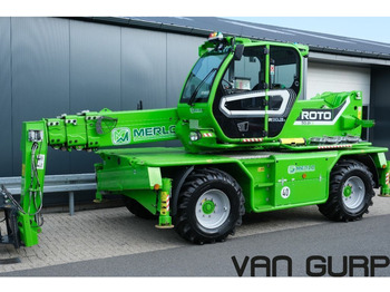 Merlo Roto 50.21S (40 km/h) + basket + winch + bucket + forks(CE & EPA)|g - Chargeuse