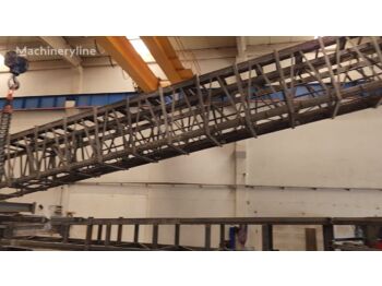 POLYGONMACH 1000x44400mm radial telescobic conveyor - Concasseur à cône