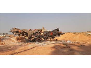 Constmach Mobile Jaw and Vertical Impact Crusher Plant 80 TPH - Concasseur mobile