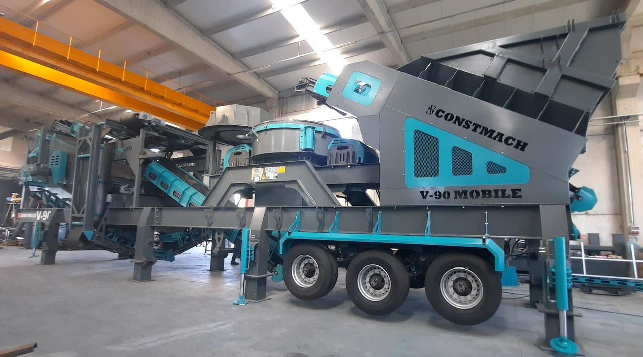 Concasseur mobile neuf Constmach Mobile Vertical Shaft Impact Crusher 200-250 tph: photos 12