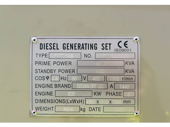 Doosan DP222CC - 1000 kVA Generator - DPX-19859  - Groupe électrogène: photos 4