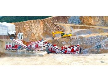 Concasseur mobile neuf FABO PRO-150 USED MOBILE CRUSHING PLANT FOR LIMESTONE: photos 1