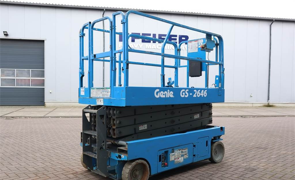 Nacelle ciseaux Genie GS2646 Electric, Working Height 9.80m, Capacity 45: photos 2