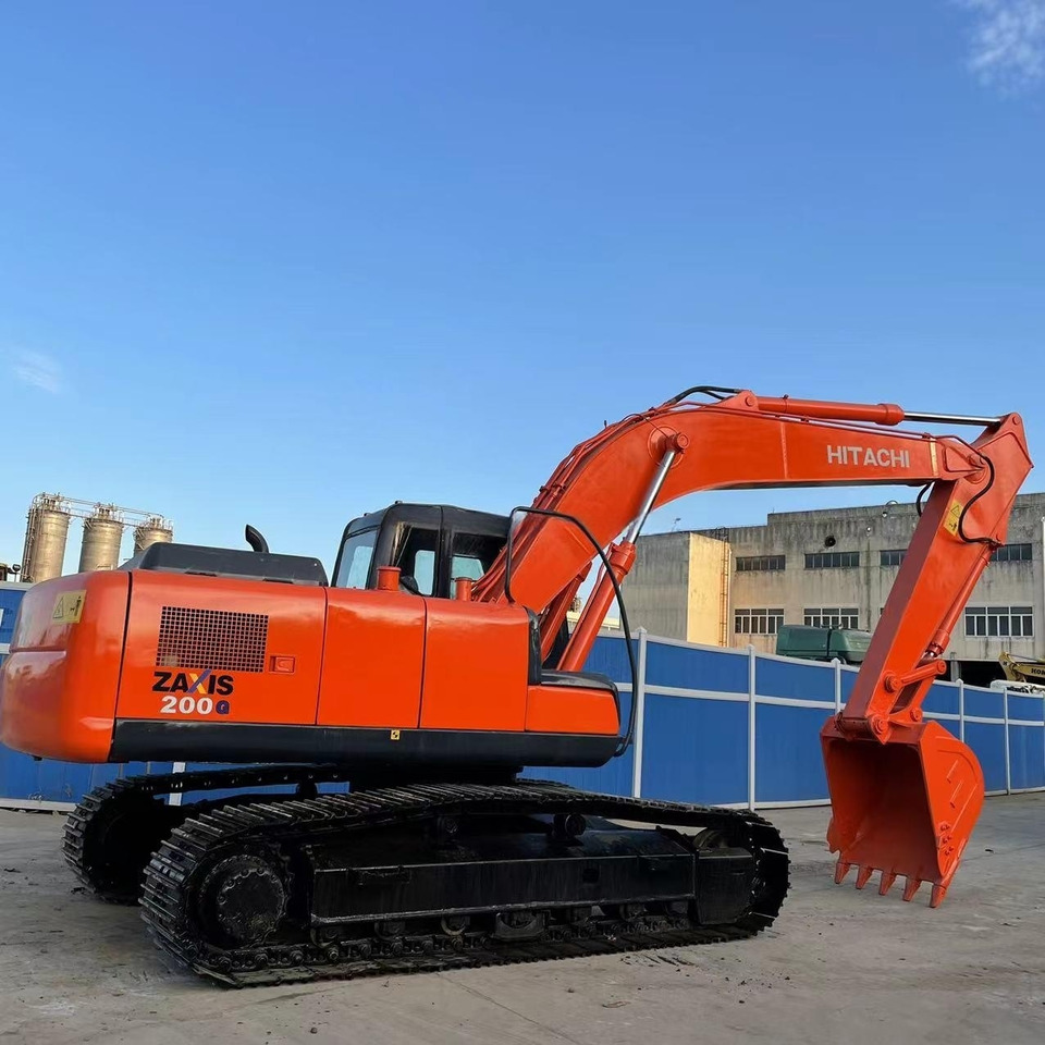 Pelle sur chenille HITACHI ZX200 track excavator 20 tons hydraulic digger: photos 3