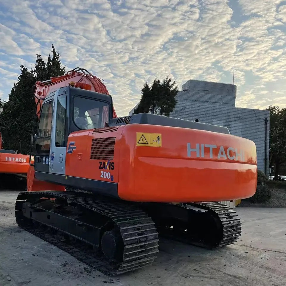 Pelle sur chenille HITACHI ZX200 track excavator 20 tons hydraulic digger: photos 5