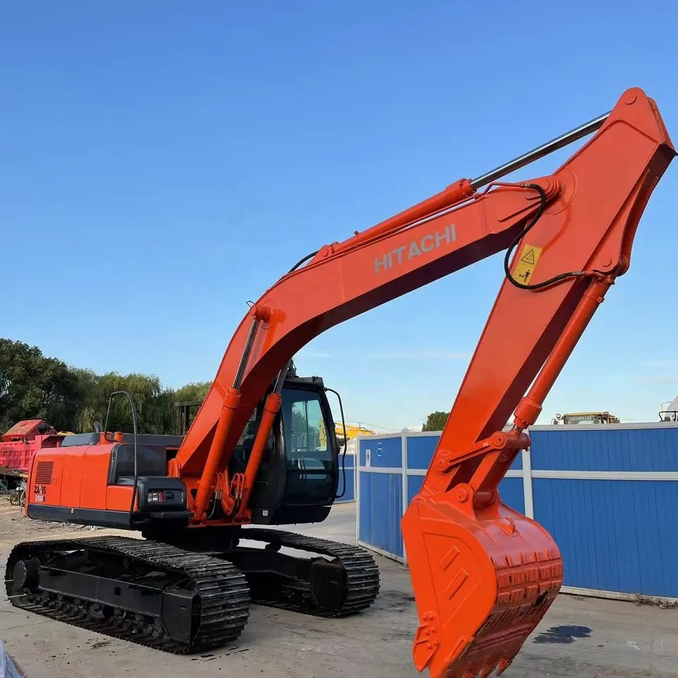 Pelle sur chenille HITACHI ZX200 track excavator 20 tons hydraulic digger: photos 2