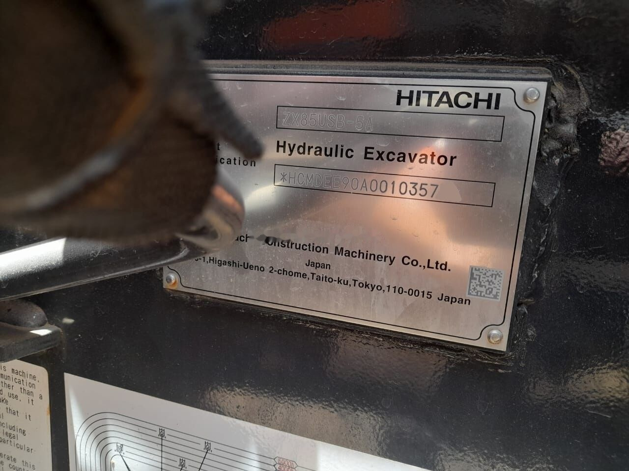 Mini pelle neuf Hitachi ZX 85USB-5A: photos 15