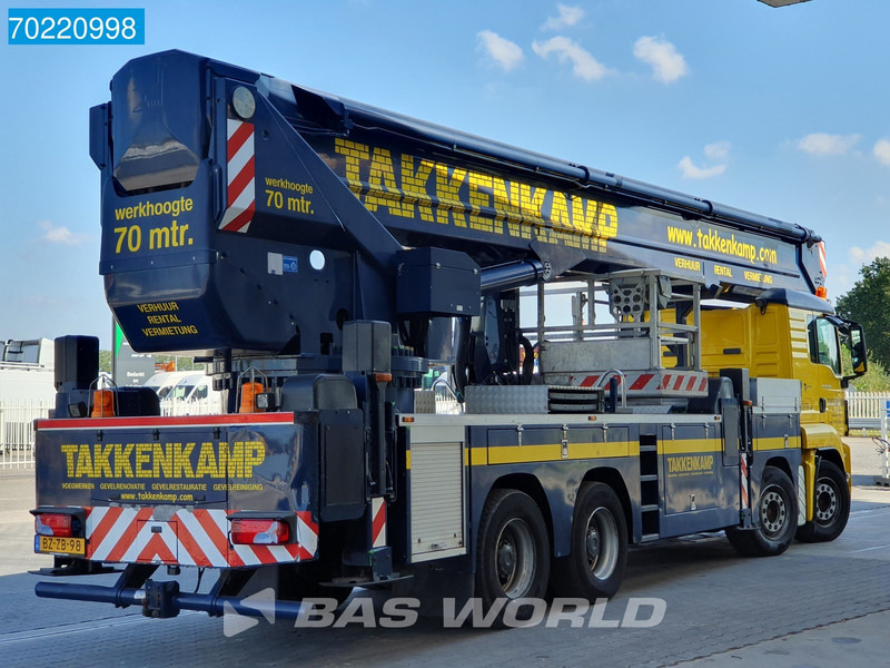 Camion avec nacelle MAN TGS 35.440 8X4 NL-Truck Manual 70mtr Bronto Skylift S70 XDT Euro 4: photos 6