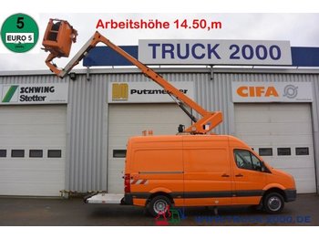 Camion avec nacelle Volkswagen Crafter Ruthmann 14,5m Arbeitshöhe 7.20m seitl.: photos 1