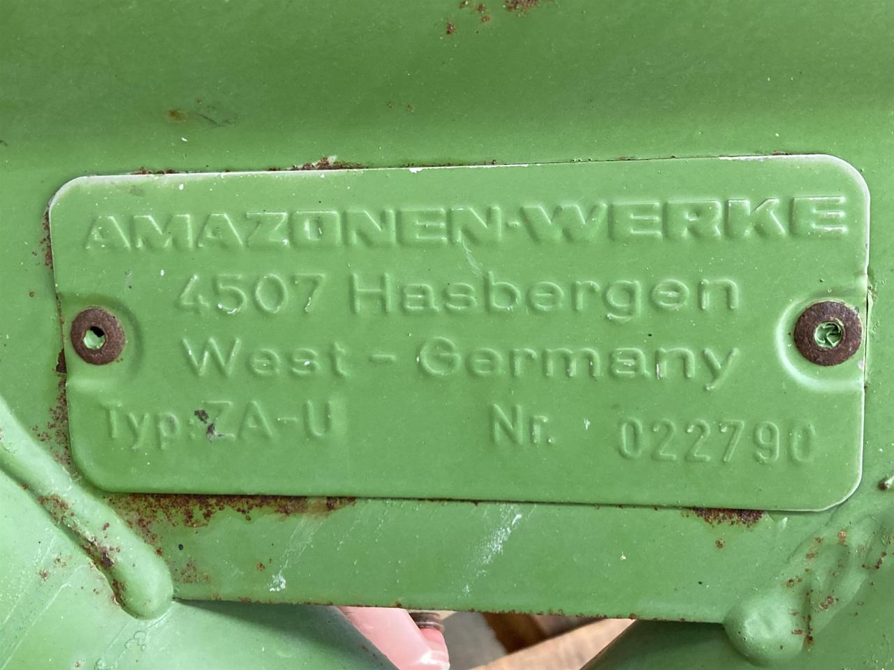 Distributeur d'engrais Amazone ZA-U 1501: photos 8