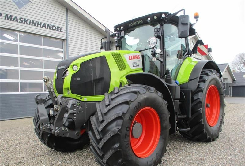 Tracteur agricole CLAAS AXION 870 CMATIC med frontlift og front PTO, GPS: photos 9