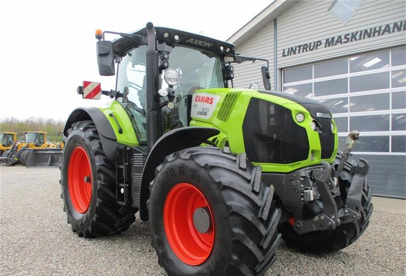 Tracteur agricole CLAAS AXION 870 CMATIC med frontlift og front PTO, GPS: photos 21