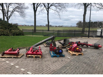 diverse onderdelen Vredo-trac  - Epandeurs