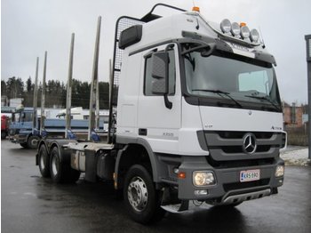 Mercedes-Benz ACTROS 3355-6x4/ 45 EC - Remorque forestière