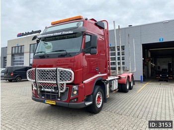 Remorque forestière, Camion Volvo FH16 600 Globetrotter XL, Euro 5, // Full Steel // Manual Gearbox: photos 1