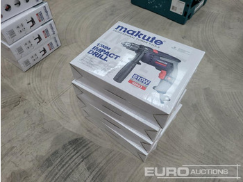  Unused Makute ID003 13mm 610W Impact Drill (4 of) - Équipement de garage