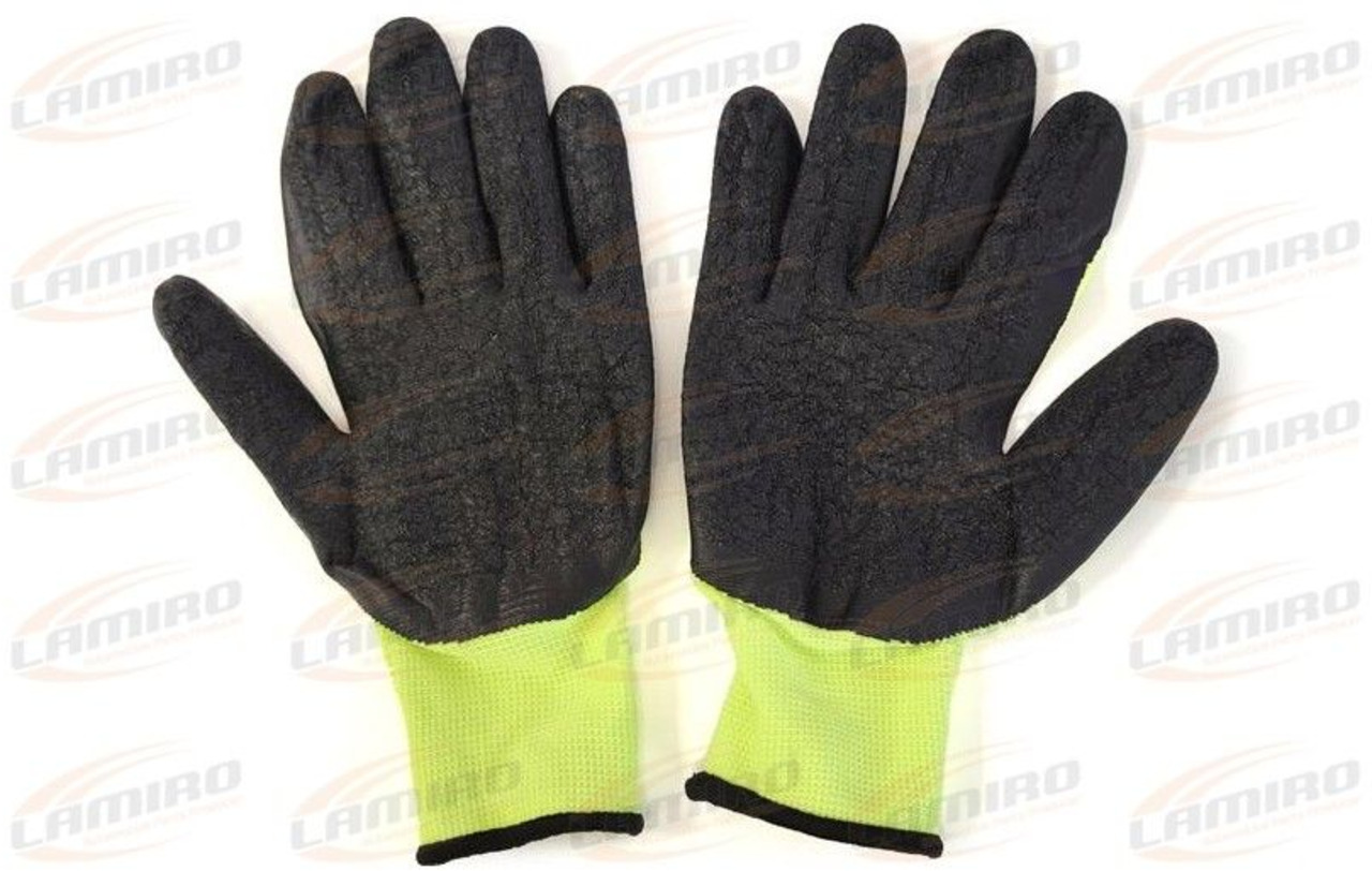 Équipement de garage neuf Work gloves size 9 STRONG OHS PROTECTIVE WORK GLOVES SIZE "9"
MADE OF POLYESTER, COATED WITH DURABLE LATEX, ABRASION RESISTANT: photos 2