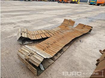  700mm Track Group to suit Excavator (2 of) - chenille