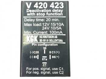 Système électrique KGK XF105 (01.05-): photos 5