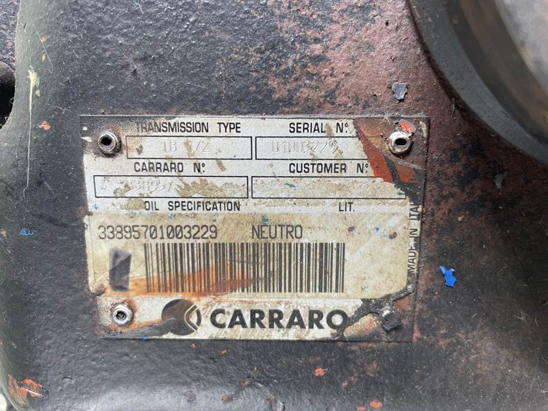 Boîte de vitesse pour Engins de chantier Kramer 880-Carraro TB172-338957-Transmission/Getriebe: photos 9