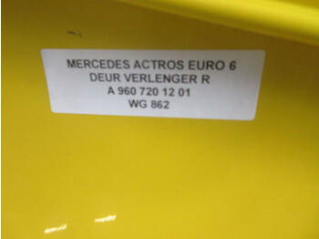 Cabine et intérieur pour Camion Mercedes-Benz ACTROS A 960 720 12 01 DEURVERLENGER RECHTS EURO 6: photos 2