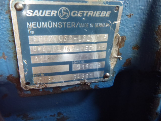 Pompe hydraulique pour Engins de chantier Sauer SPV2/052-L3Z-045 -: photos 3