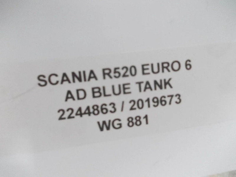 Réservoir de carburant pour Camion Scania R520 2244863/2019673 AD BLUE TANK EURO 6: photos 5