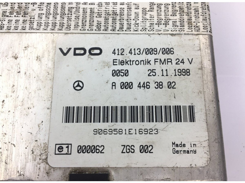 Bloc de gestion VDO Actros MP1 1840 (01.96-12.02): photos 4