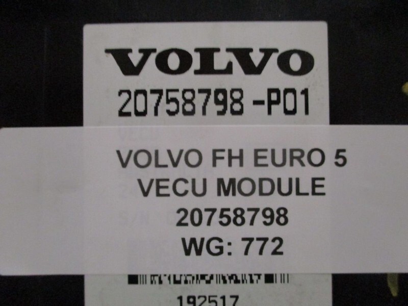 Système électrique Volvo 20758798 VECU MODULE: photos 2
