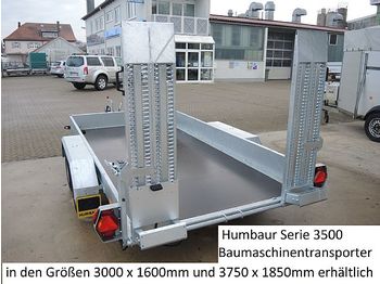 Remorque neuf Humbaur - HS253016 Baumaschinentransporter mit Auffahrbohlen: photos 1