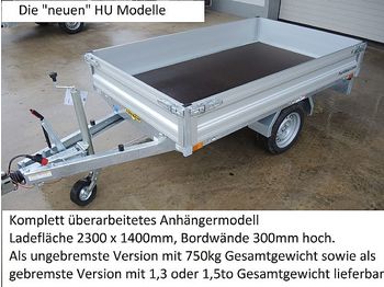Remorque voiture neuf Humbaur - HU132314 Hochlader gebremst 1,3to: photos 1