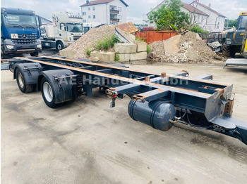 Wecon Tandem BDF *Tiefgekoppelt/4xTwistlocks/2xBPW-Eco  - Remorque châssis