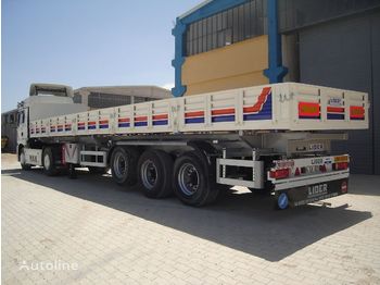 Remorque plateau LIDER 2022 YEAR NEW TRAILER FOR SALE (MANUFACTURER COMPANY): photos 2