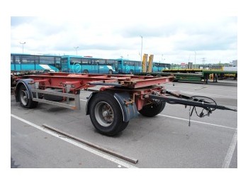 Pacton 2 AXLE CONTAINER TRALIER - Remorque porte-conteneur/ Caisse mobile