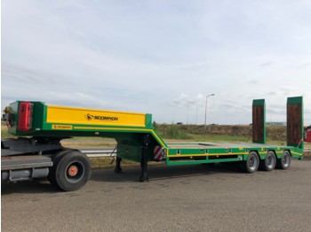 scorpion 54 Ton Triple Axle Semi Lowboy - Remorque porte-engin surbaissée