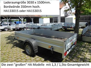 Remorque voiture Humbaur - HA153015 Einachser gebremst 1,5to