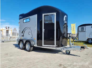 Cheval Liberté Gold 3 for two horses with tack room 2000 kg GVW trailer - Van chevaux