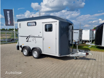 Cheval Liberté Multimax trailer for 2 horses GVW 2600kg big tack room saddle - Van chevaux