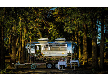 Yowon commercial food vending trailer Airstream type food truck - Remorque magasin: photos 2