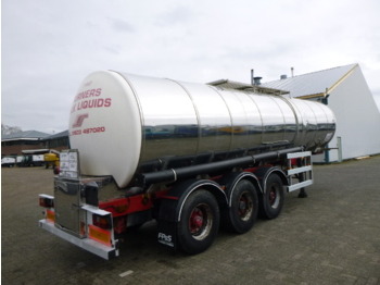 Semi-remorque citerne pour transport de la nourriture Crane Fruehauf Food tank inox 30 m3 / 1 comp: photos 4