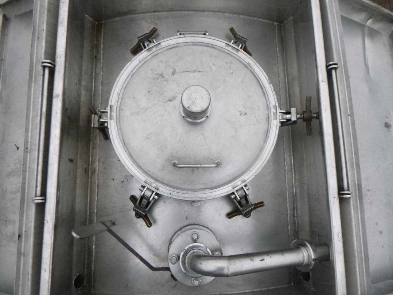 Semi-remorque citerne pour transport de produits chimiques Dijkstra Chemical tank inox L4BH 37.5 m3 / 1 comp: photos 13