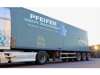 Semi-remorque plateau Groenewegen DRO-12-27 3 Axle Trailer, 32t Capacity, BPW Axles: photos 1