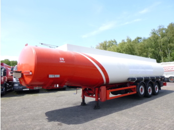 Semi-remorque citerne pour transport de carburant Indox Fuel tank alu 42.4 m3 / 6 comp: photos 1