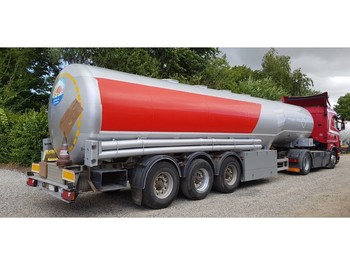 Semi-remorque citerne Kässbohrer 40000 L ADR Tanktrailer Petrol/Fuel ADR: photos 1