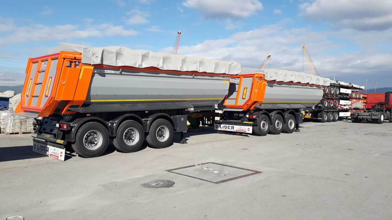 Semi-remorque benne pour transport de bois neuf LIDER 2023 MODELS YEAR NEW (MANUFACTURER COMPANY LIDER TRAILER & TANKER: photos 11